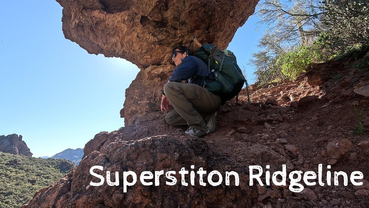 Soloing The Superstition Ridgeline