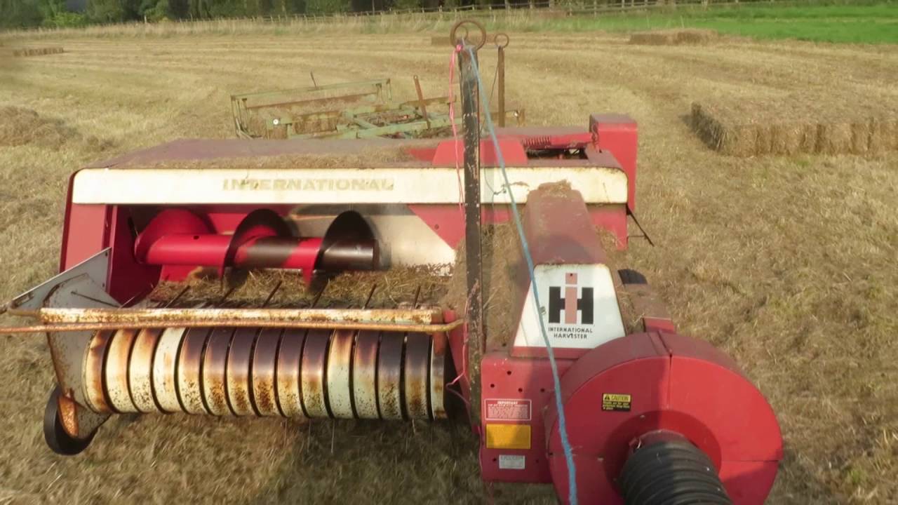 Baling last hay of 2016