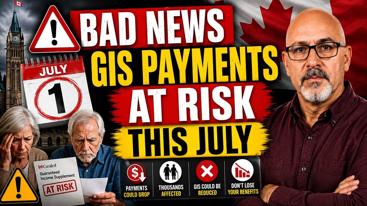🚨 BAD NEWS FOR SENIORS THIS JULY &mdash; Thousands Of Canadian Seniors Could LOSE Their GIS