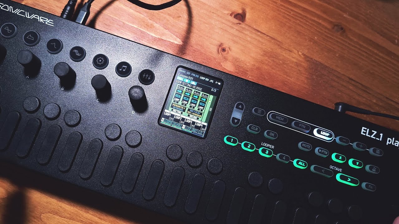 SONICWARE ELZ_1 play V2 – Warm & Peaceful Electronica Jam