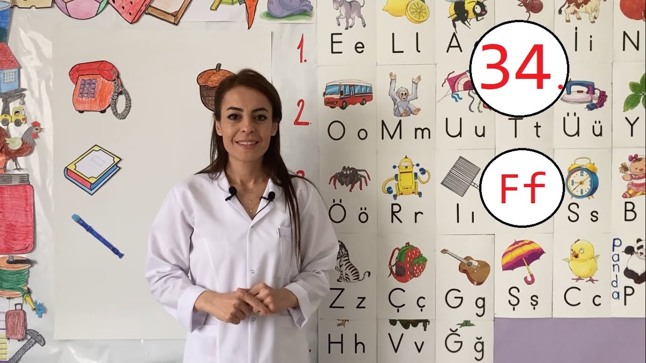 Okuma Yazma Öğreniyorum - Dik Temel Harfler - “ F Sesi “ Anlatımı