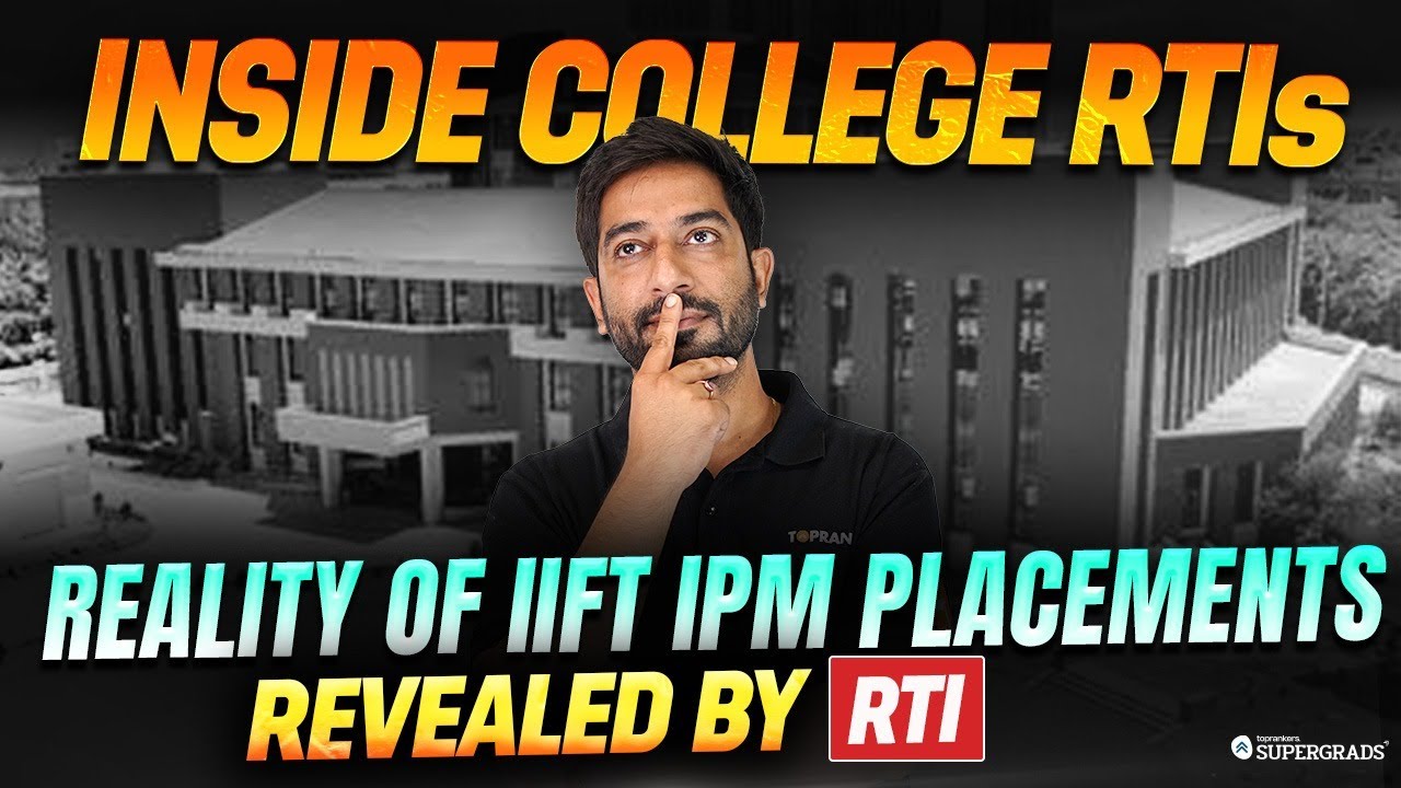 RTI Reply EXPOSES Shocking IIFT Placement Truth 😱| Is IIFT Combining IPM & PG Placements? 🤔
