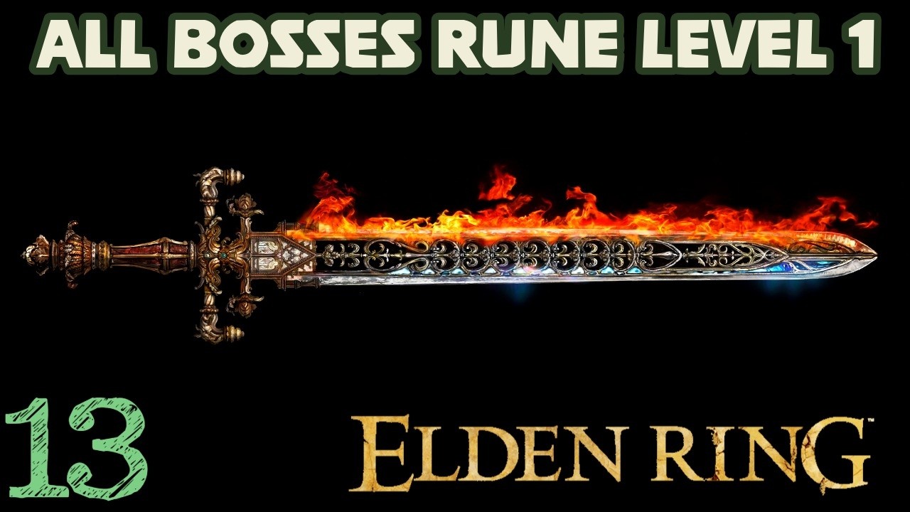 Elden Ring | All 207 Bosses Rune Level 1 | Part 13
