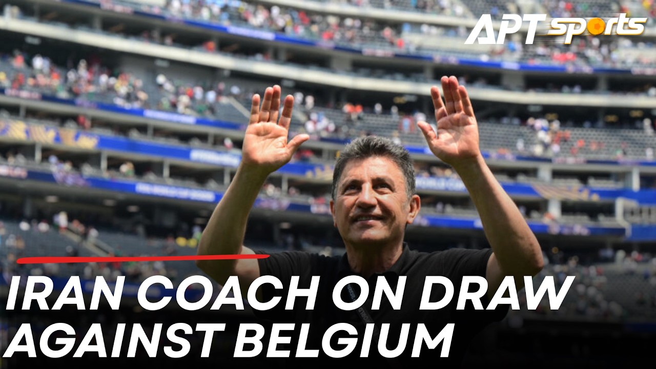 Iran Vs Belgium | Iran Coach in Tears After Belgium Draw | FIFA World Cup 2026