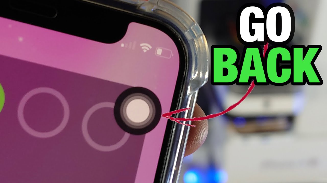 Как добавить кнопку &laquo;Назад&raquo; на любой iPhone!