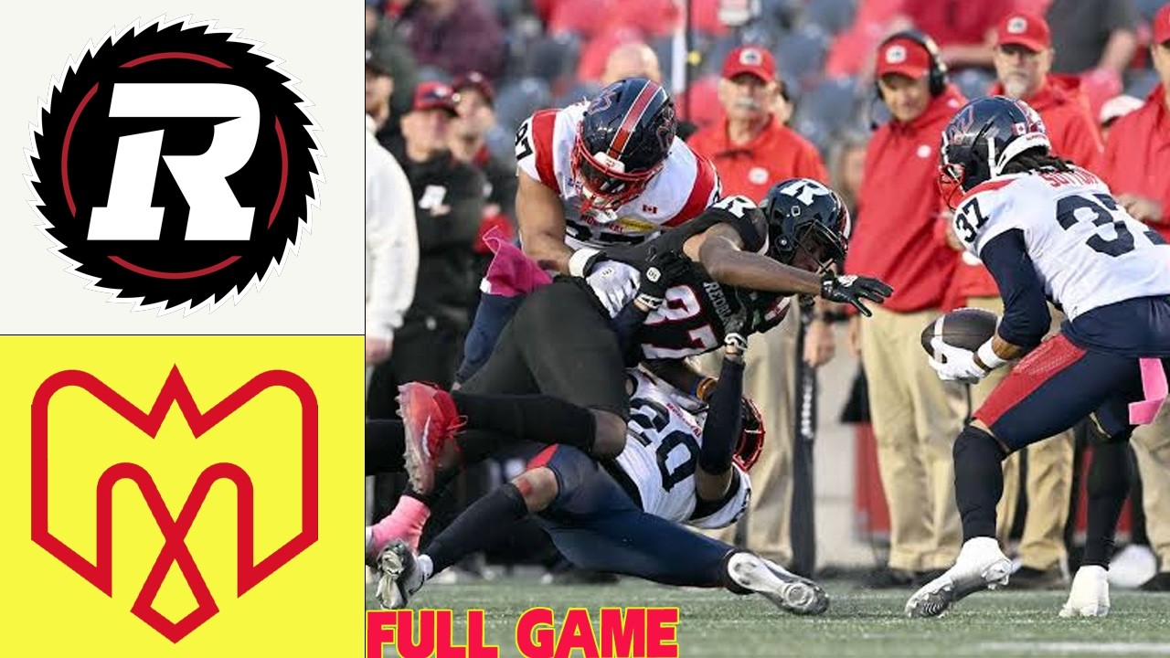 Montreal Alouettes vs Ottawa RedBlacks  | FULL GAME  | July 31, 2026  | CFL Week 9