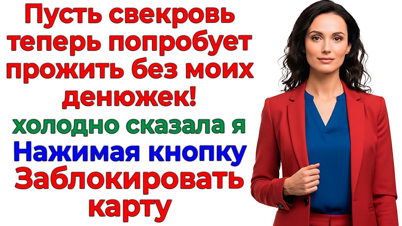 Свекровь решила отдохнуть за мой счёт! Я отучила навсегда! интересные рассказы жизненные истории муж