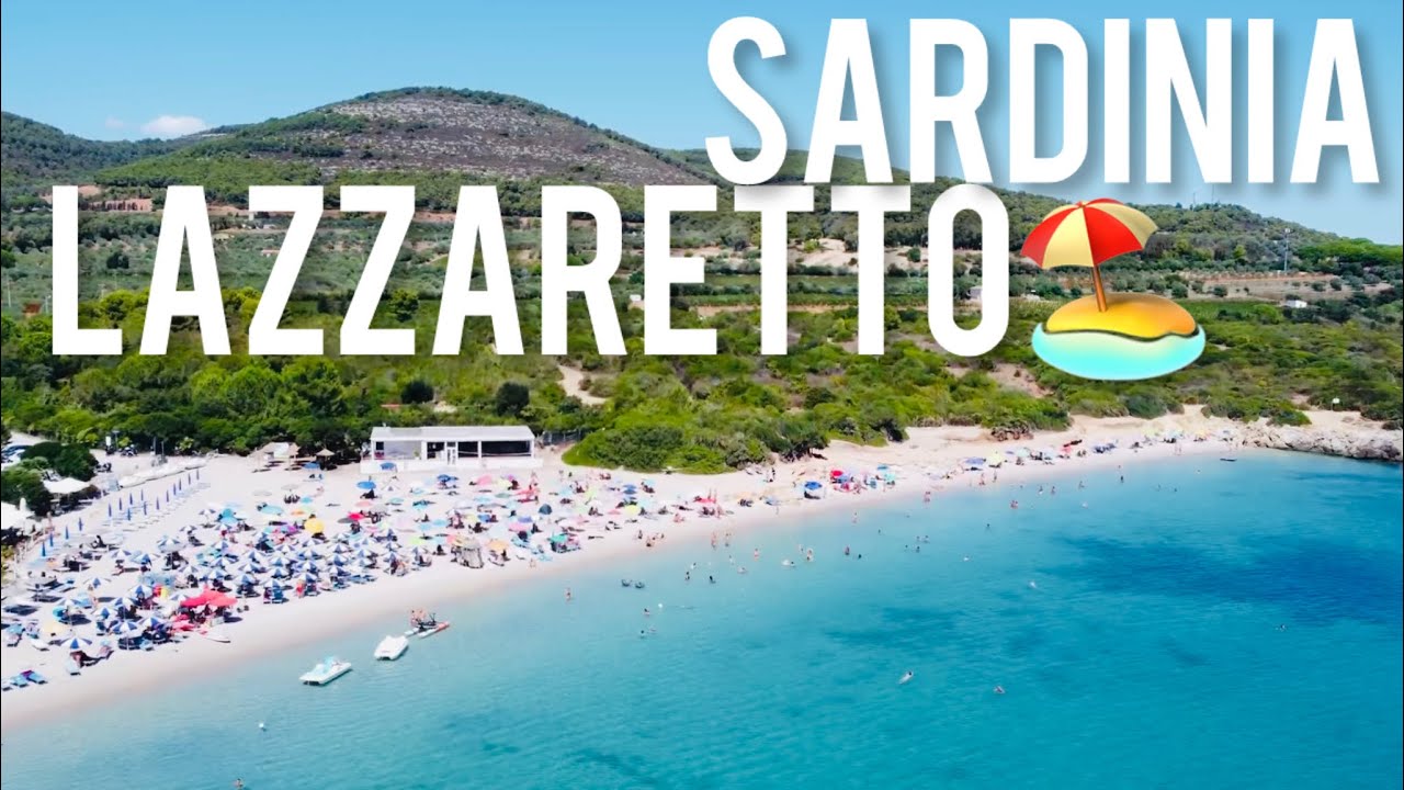 Lazzaretto Beach Alghero Sardinia 🇮🇹 | Drone, Beach Walk & Underwater (4K)