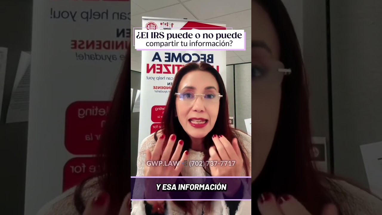 🤔 El IRS &iquest;puede o no compartir informaci&oacute;n?