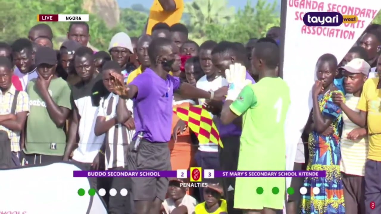 ST. MARY'S KITENDE Vs BUDDO SS FINALS PENALITIES