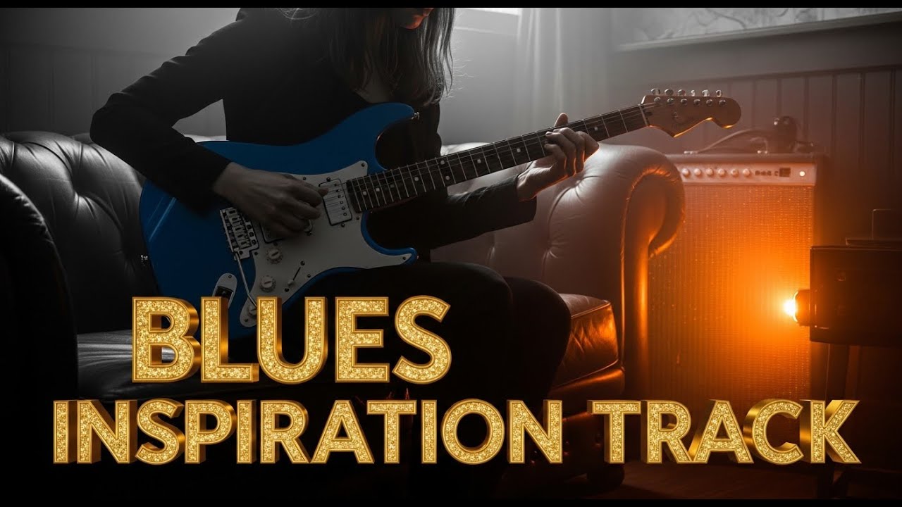 BLUES Guitar Inspiration Track - Get Your Inspiration Here or Jam With this Track