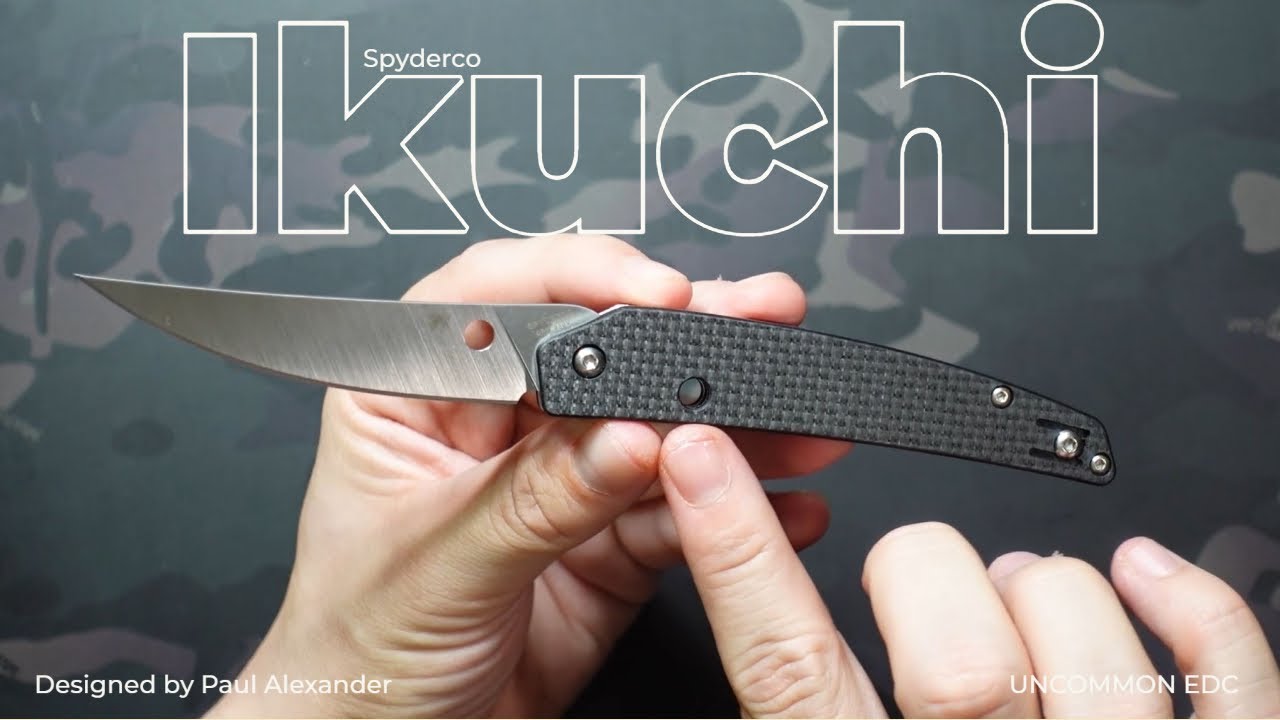 Spyderco Ikuchi - Wheel Flipper