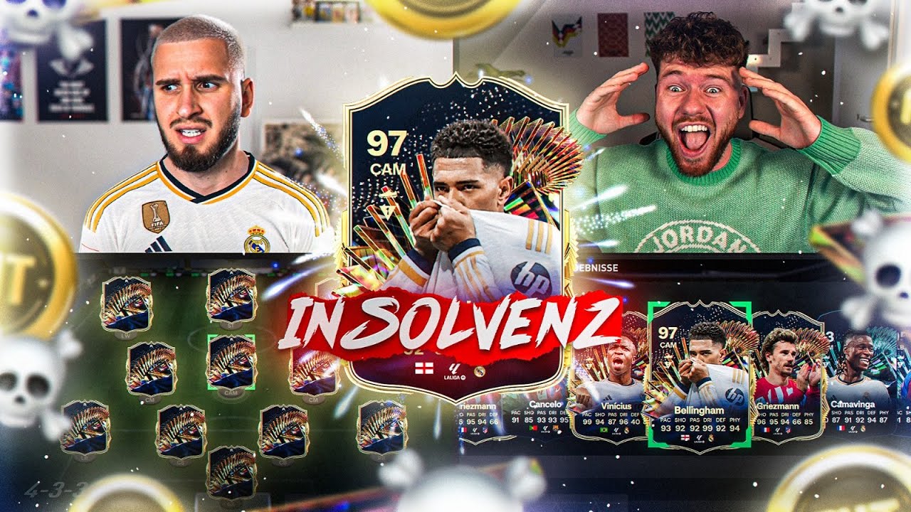INSOLVENT!! 🚨🚨 RIP ACCOUNT... ☠ LALIGA TOTS BUY FIRST GUY geht SCHIEF! ☠☠