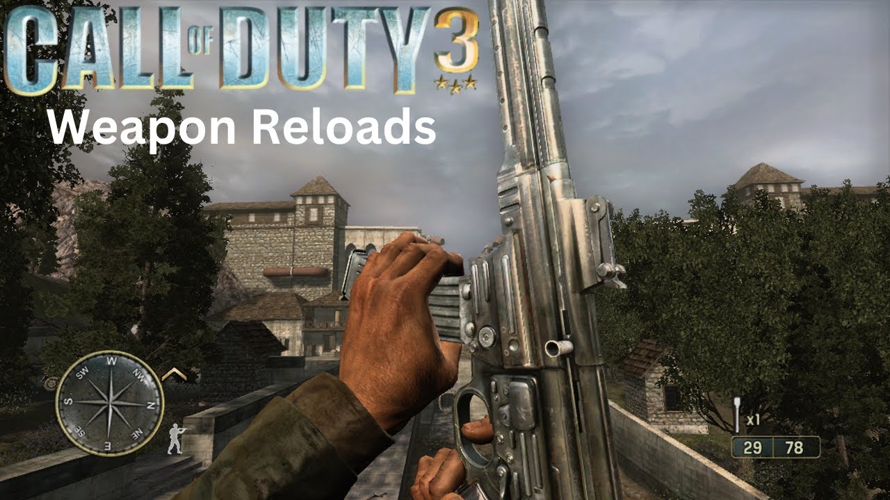 Call of Duty 3 | Weapon Reloads