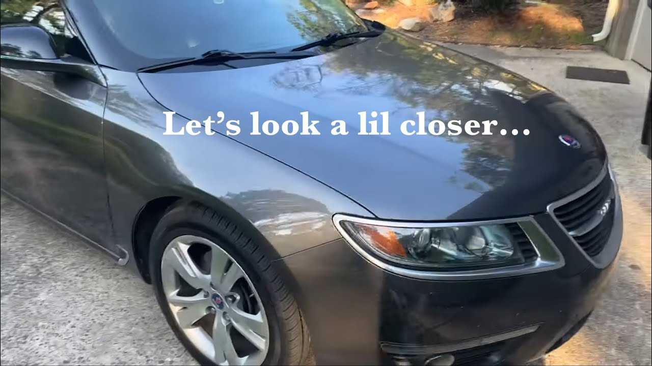 A closer Walkaround of my 2011 Saab 9-5 NG bio power turbo POV and a 0-60 pull