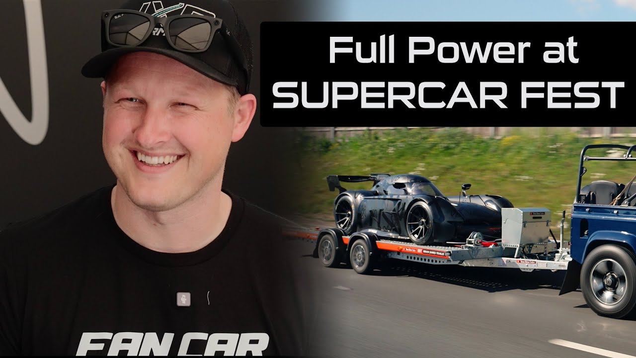 McMurtry Sp&eacute;irling hits VMAX | Fan Car Owner Sets Pace at Supercar Fest and he'll let you drive his!