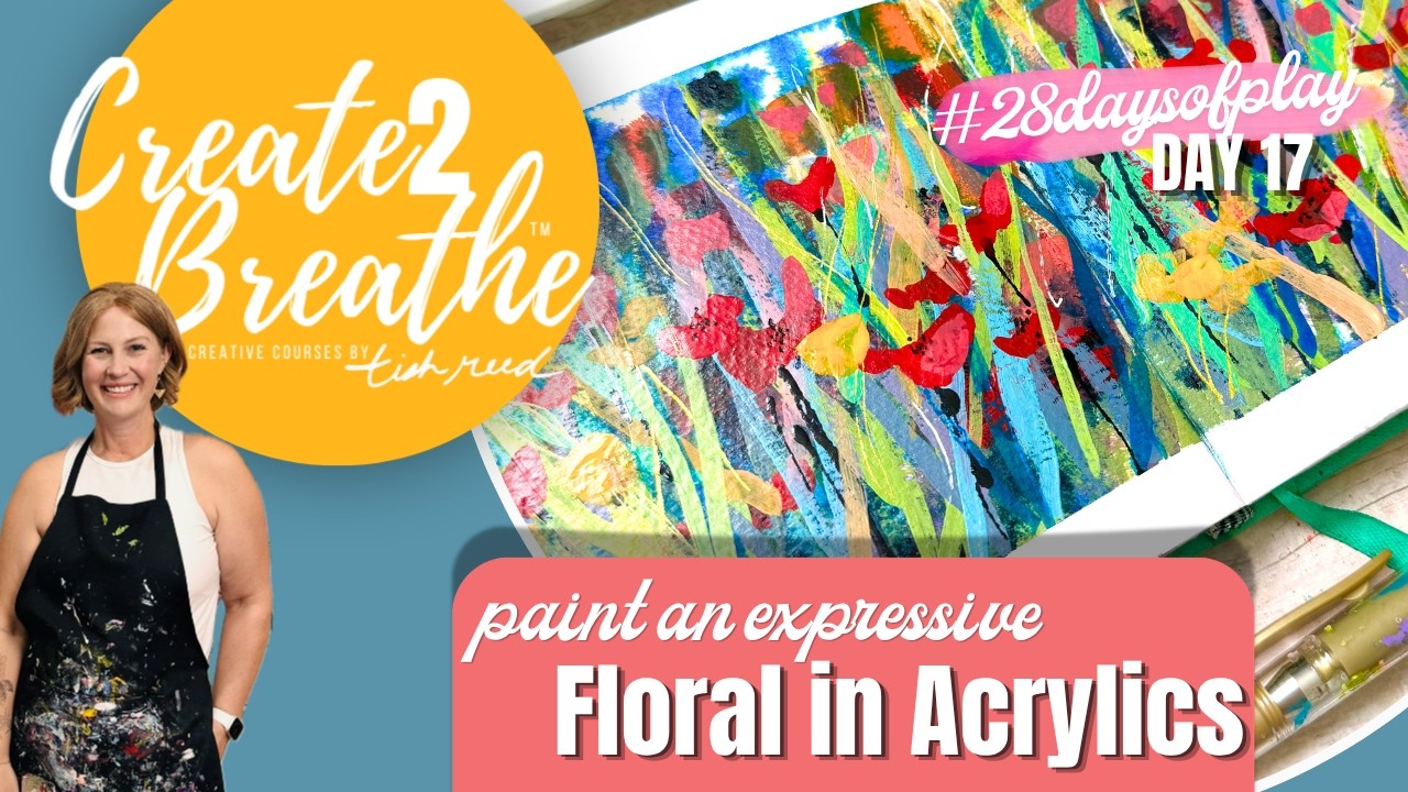 Painting a Feld of Flowers without Fixing