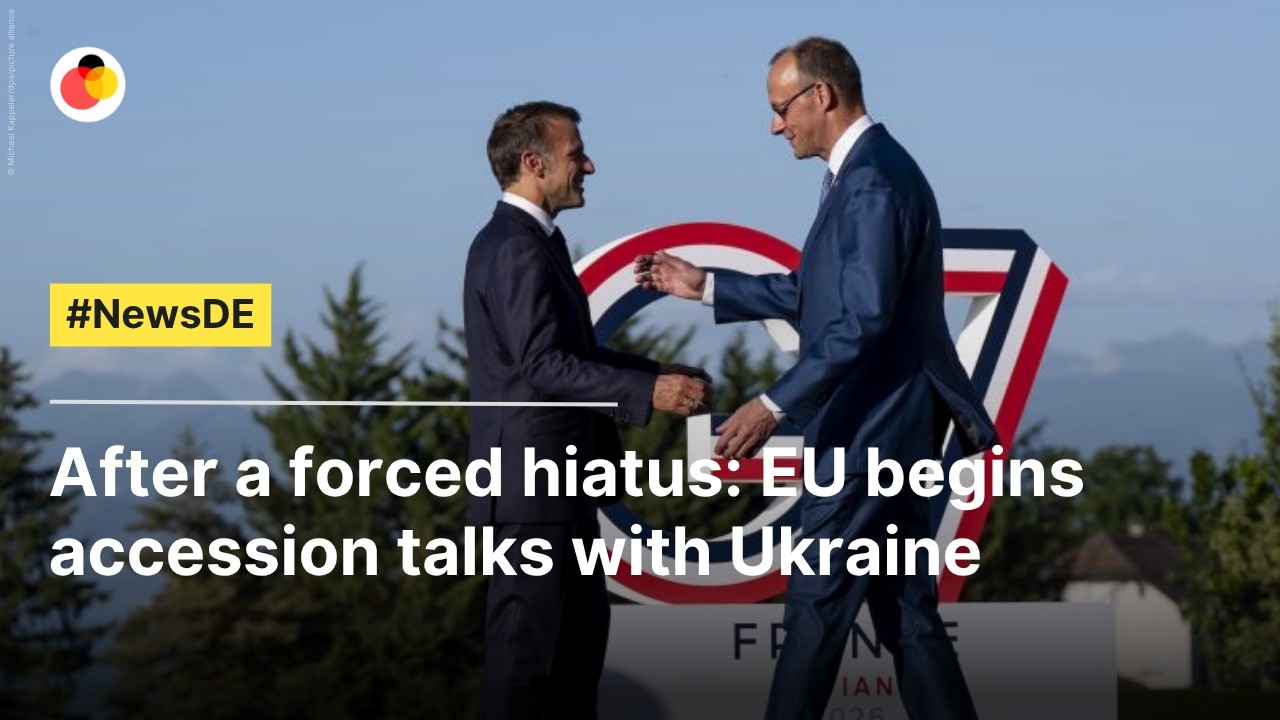 After a forced hiatus: EU begins accession negotiations with Ukraine