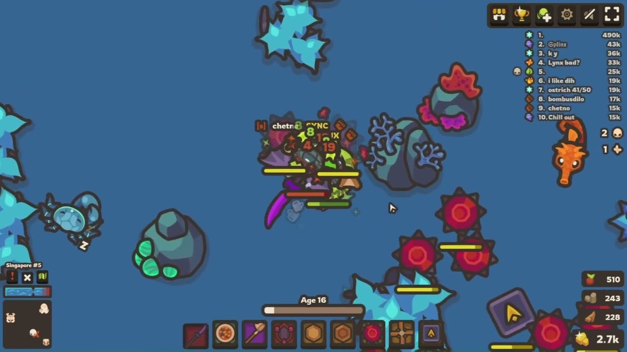 taming.io | spamming kills