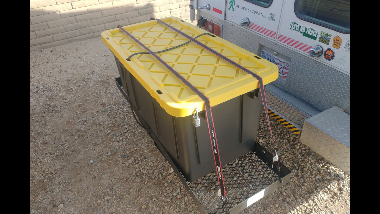 4x4 Ambo: DIY Hitch Box