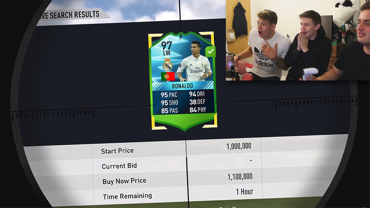 LUCKIEST SNIPING CAUGHT *LIVE* ON CAMERA!! 😱🤑 (FIFA 17 Sniping Ultimate Team)