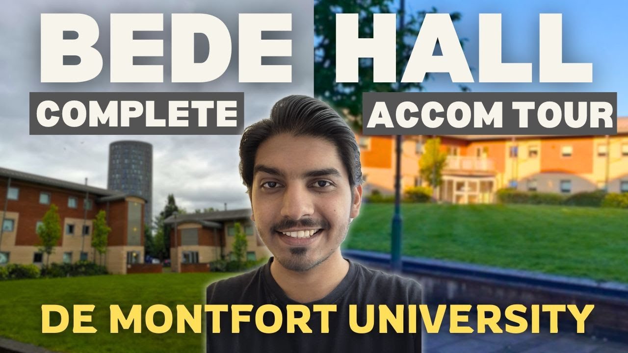 Bede Hall University Accommodation Tour - PART 1 | De Montfort University | Leicester, UK.