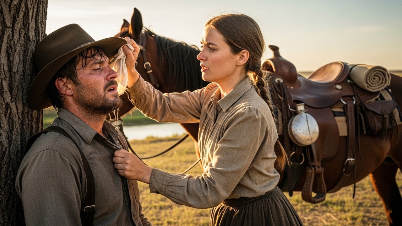 He Lay With a Fever on the Open Range &mdash; She Rode Out and Stayed Until It Broke