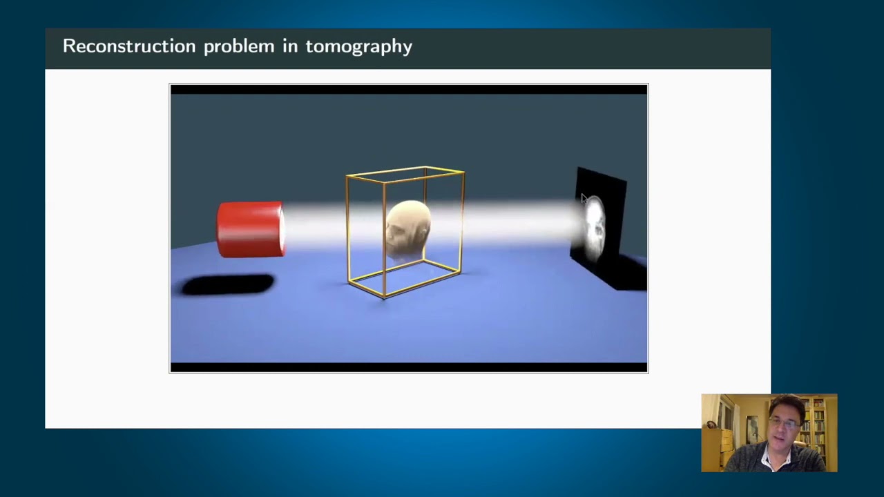 Bayesian inversion for tomography through machine learning