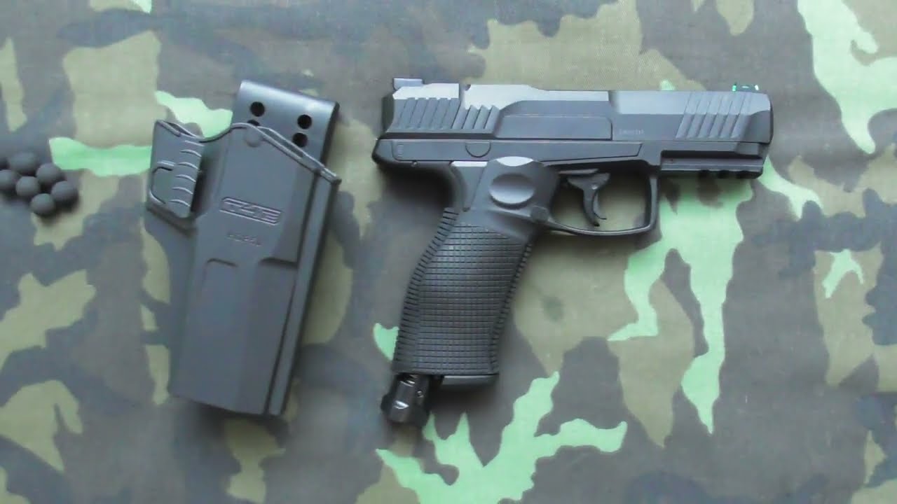 Umarex T4E TPX50 tactical pistol cal. .50 CO2 19,9 J.