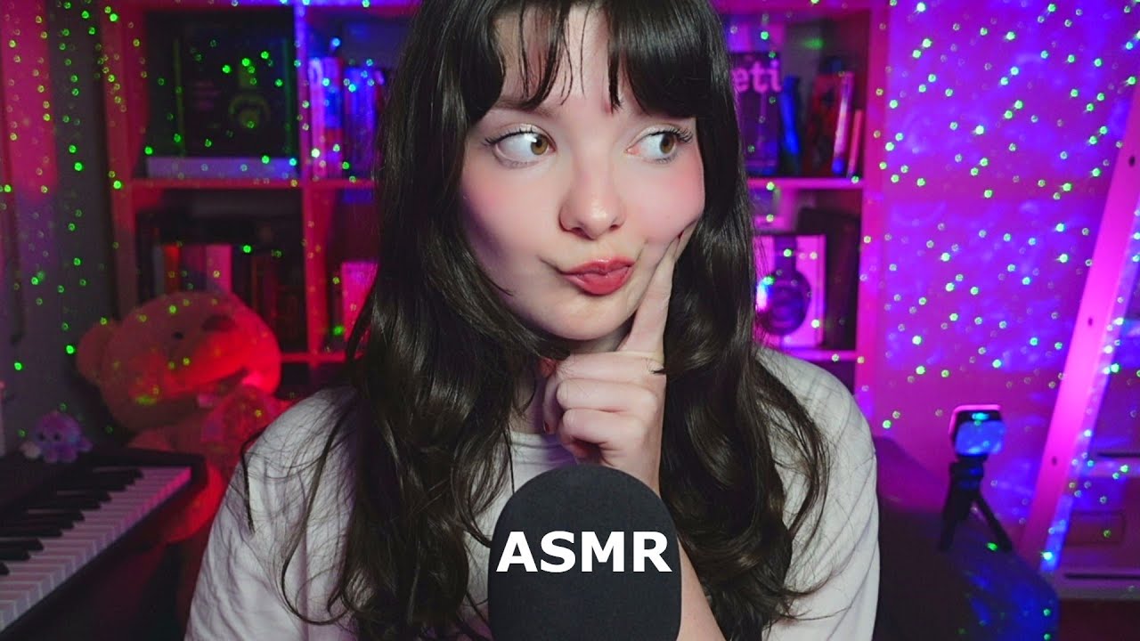 ASMR - MIS OBJETOS ESENCIALES (triggers + tapping + mouth sounds + soniditos random)