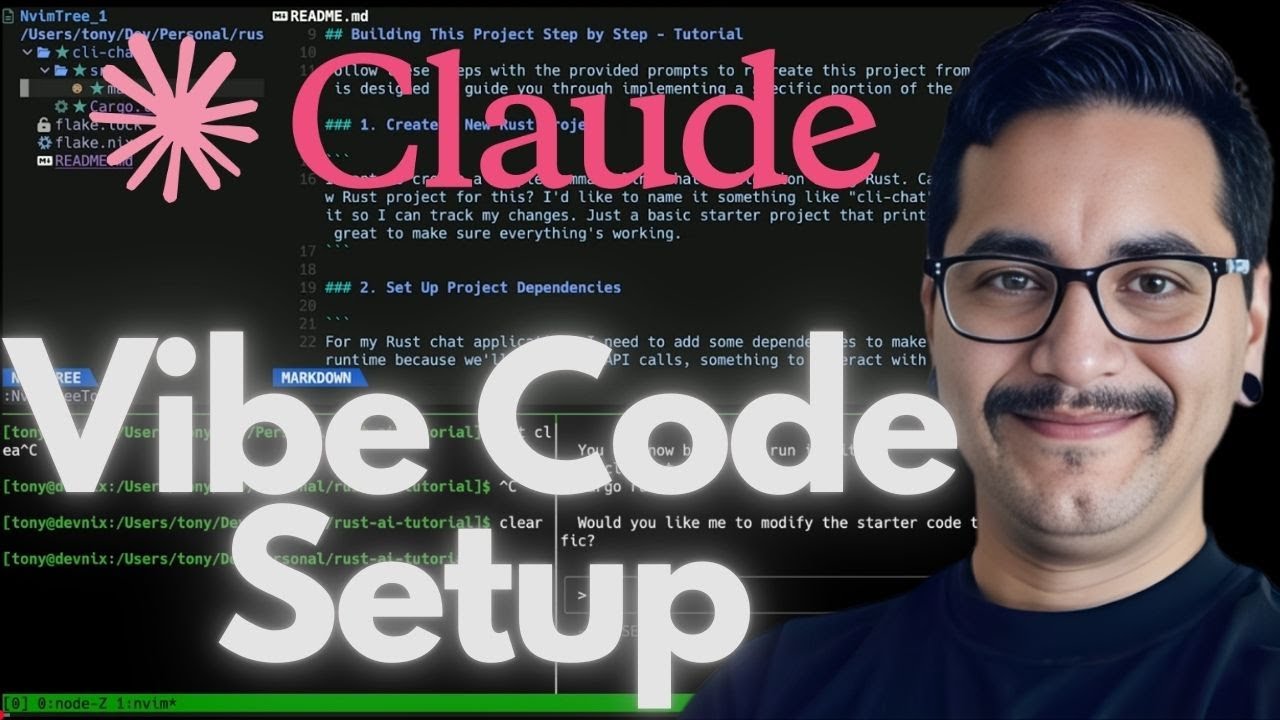 Vibe Coding Setup with Rust and AI with Anthony Ronning