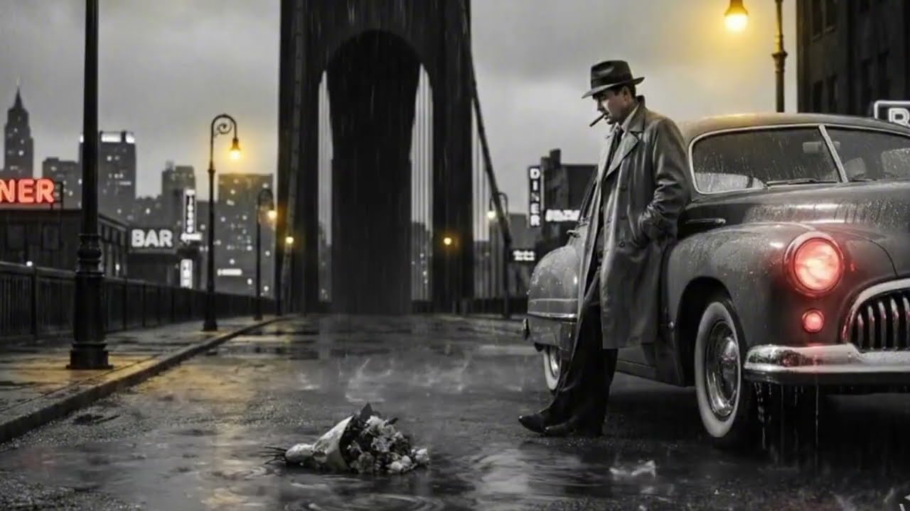 Classic Noir Elegance | Soft Orchestral Jazz | Vintage Film Mood
