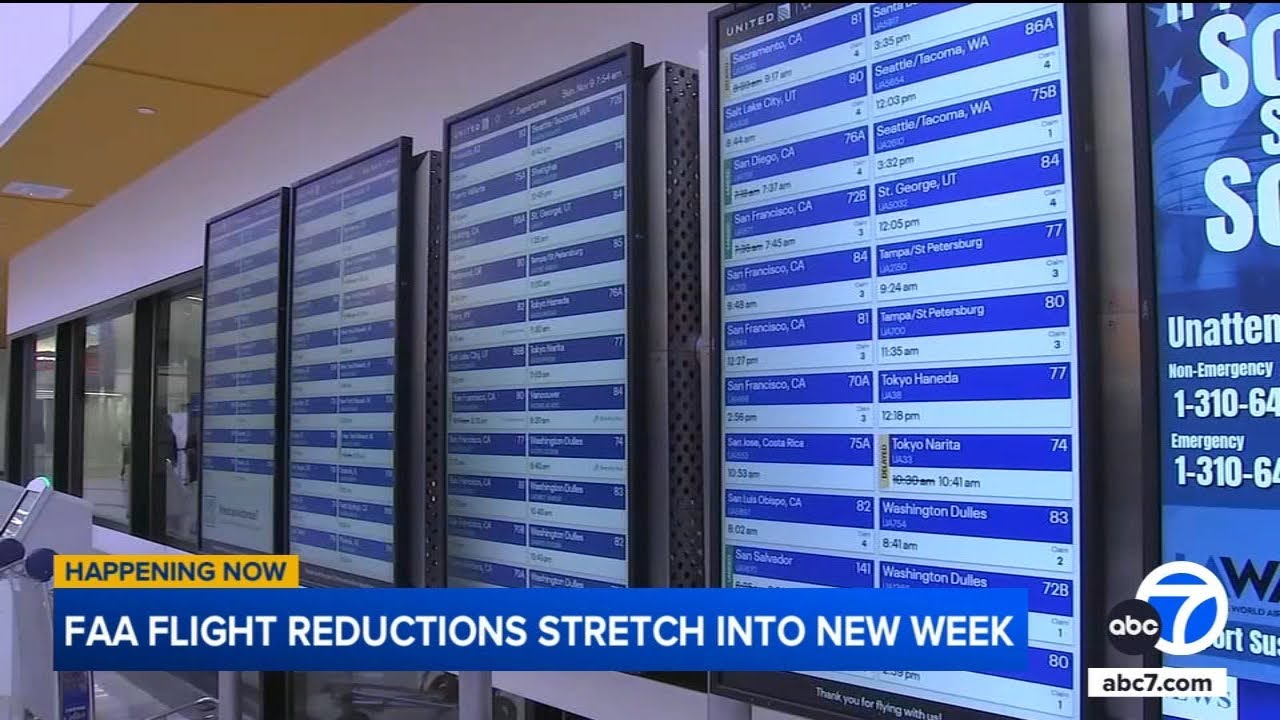 Flight cancellations continue across SoCal amid nationwide air travel disruption