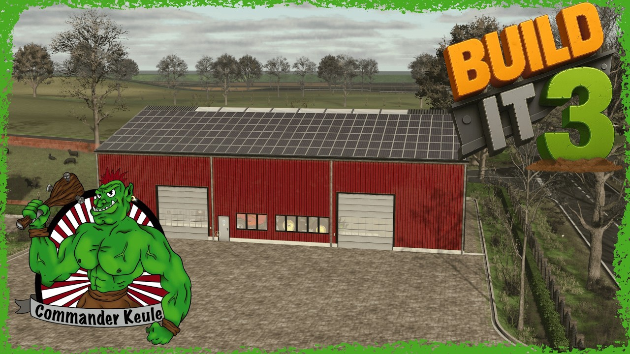 LS25🚜Hallen Vermietung also Legitim?? #79🔥Build it 3🏗️
