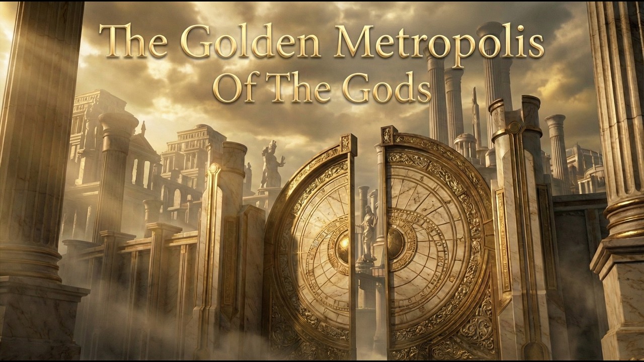 The Golden Metropolis Of The Gods ✨ Epic Celestial City Cinematic Ambient