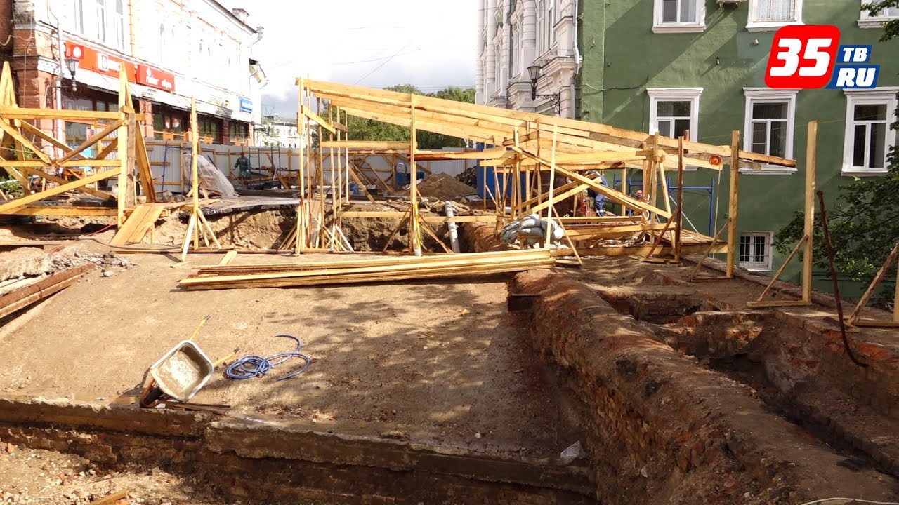 В Вологде до свода разобрали Каменный мост