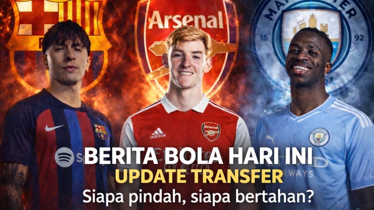 Berita Bola Singkat Terbaru - City Rayu Vinicius Tunda Kontrak - Messi ditekel Penonton #1