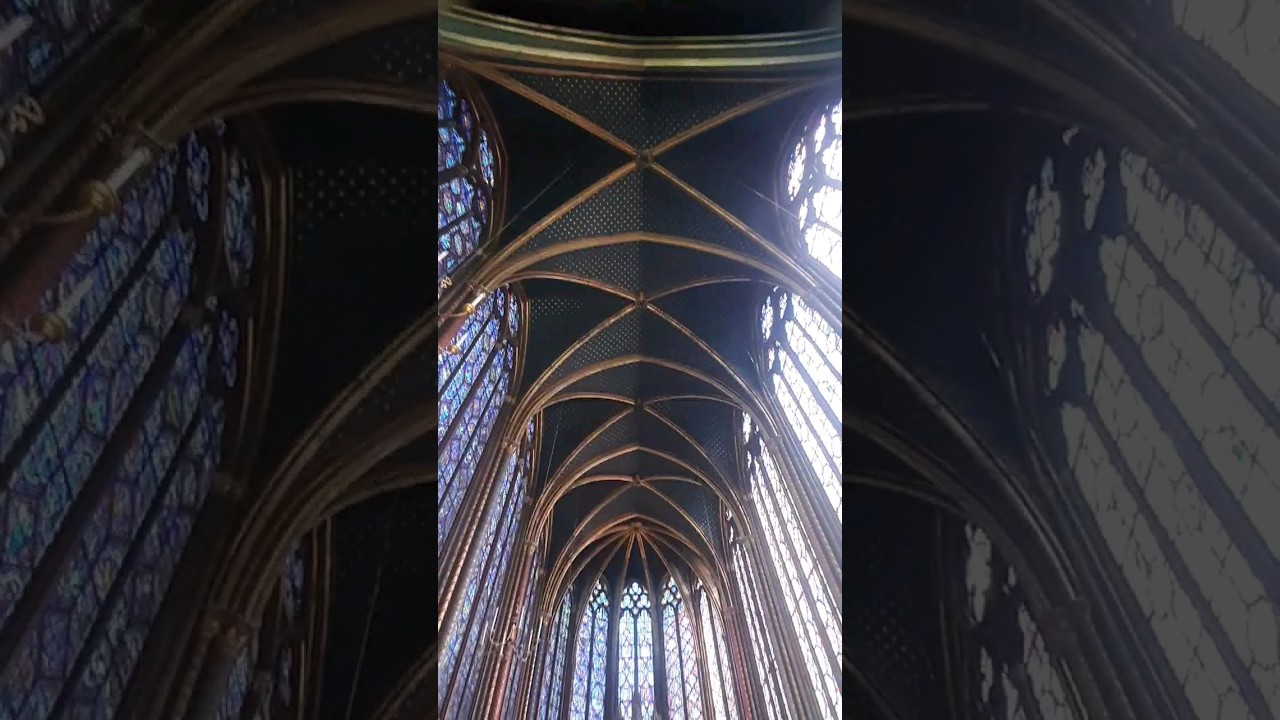 🌟 Sainte-Chapelle in Paris : Exploring the Glorious Interiors🌹🏰✨