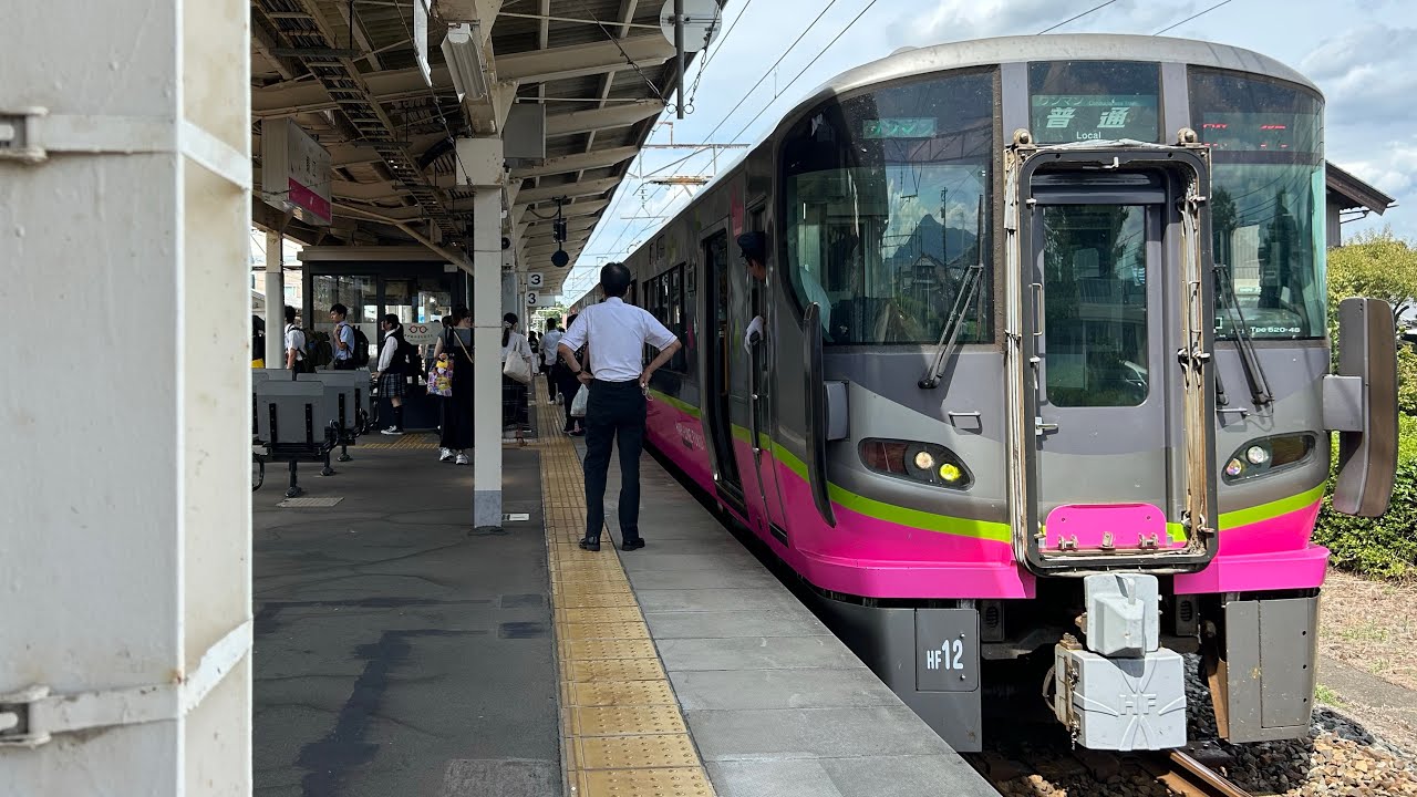 1236M 鯖江12:51発 普通敦賀行き 発車