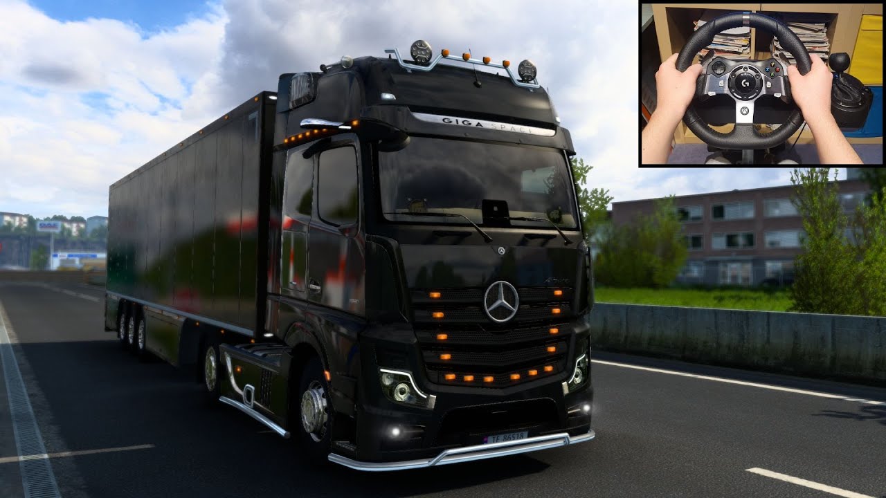 From Oslo to Malmö l Euro Truck Simulator 2 Logitech G920 Gameplay