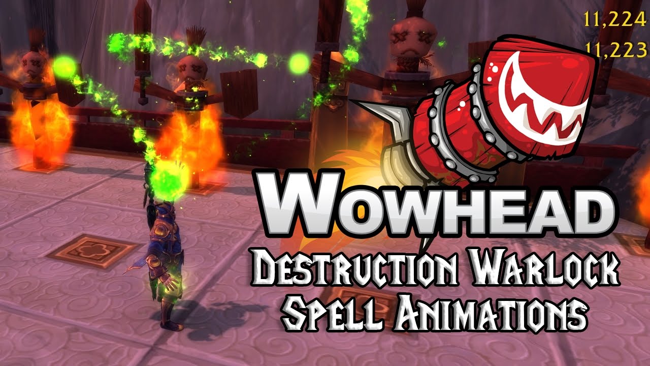 [Legion] Destruction Warlock Spell Animations