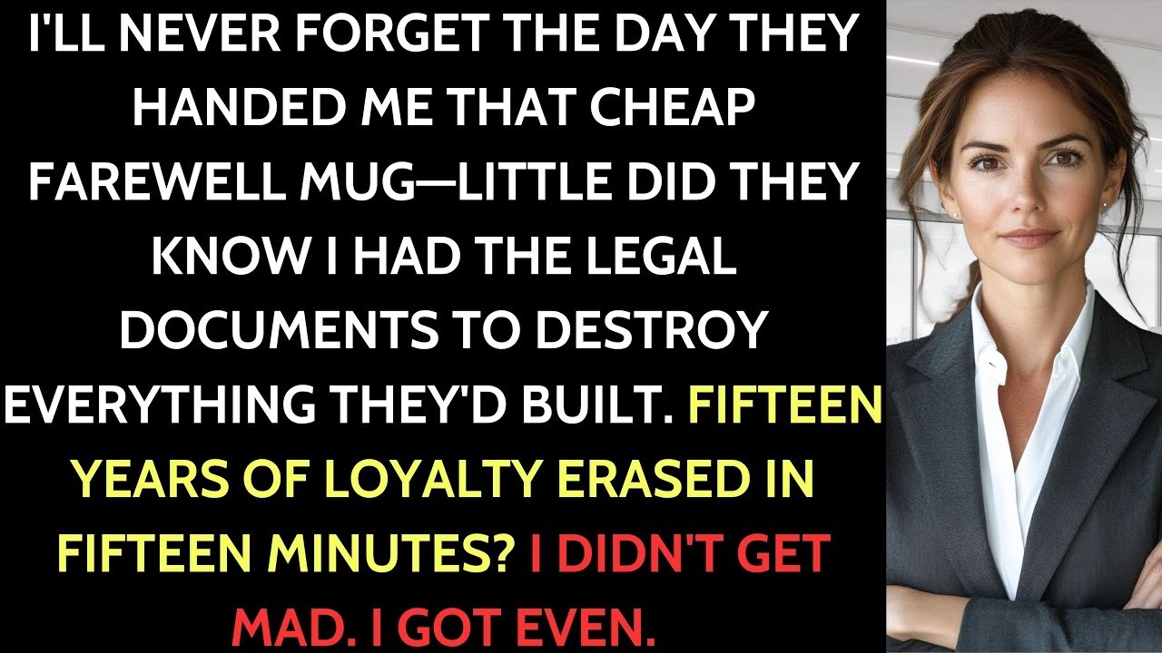 They Fired Me After 15 Years—But I Owned the Company. I Legally Erased Them 💼