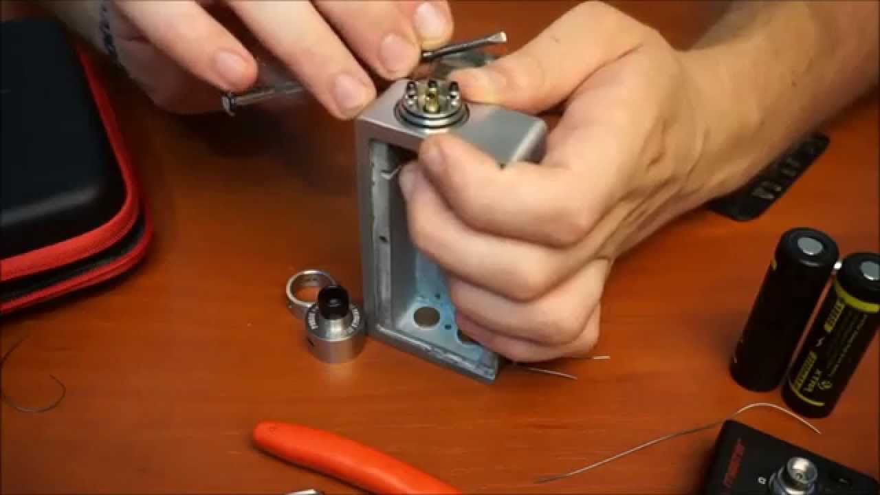 Настройка атомайзера Derringer RDA (Clone) | Degginger coil building