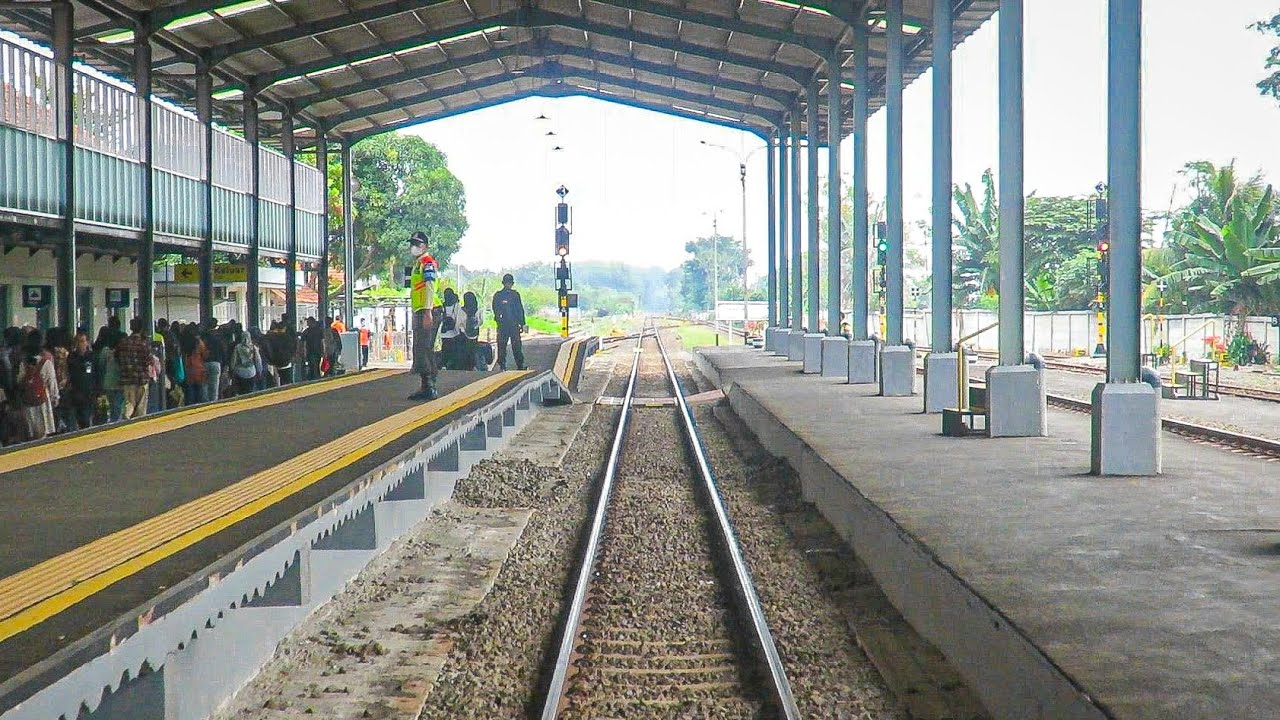 BACKRIDE BY TRAIN | Stasiun Karawang to Stasiun Cikampek - KA Walahar Ekspres PART 2