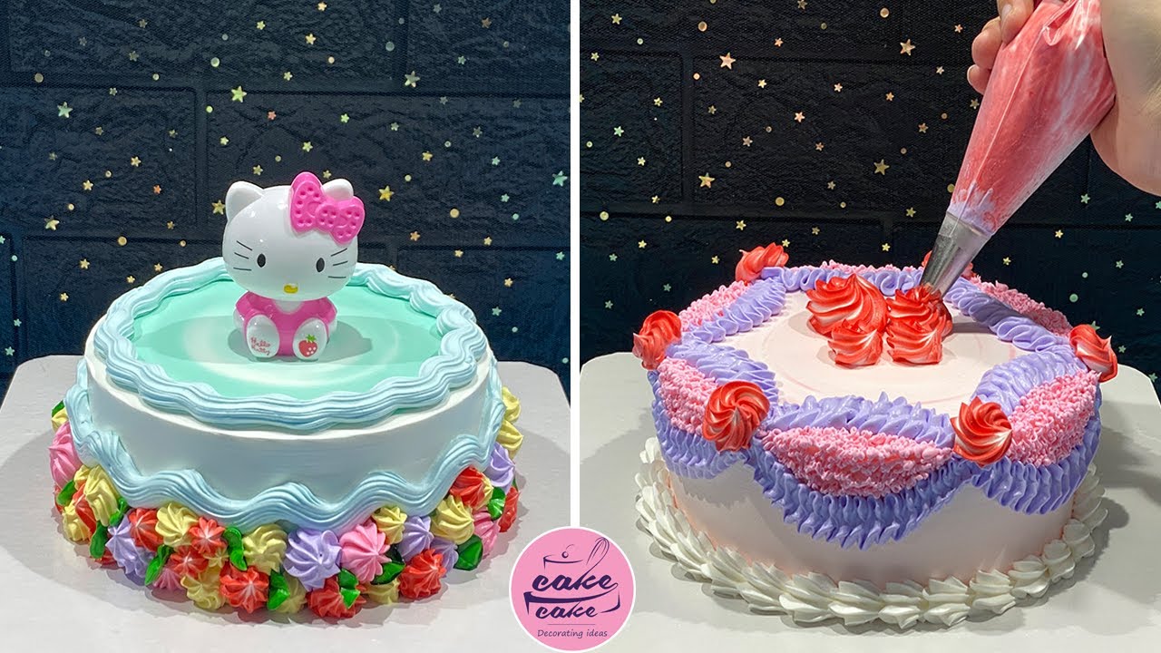 Color Coordinating Birthday Cakes Decorating Ideas