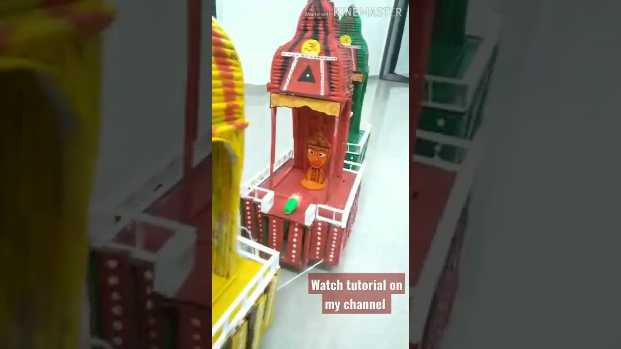 Rath Yatra 2022 / how to make chariot of lord Jagannath | #rathyatra2022 #jagannath #purijagannadh