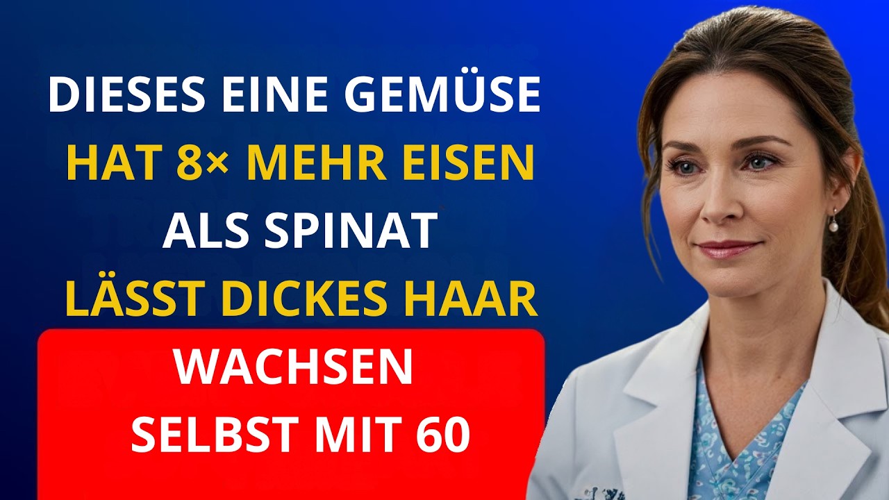 Lassen Sie IhrHaar schnell dick und kräftigwachsen! DiesesGemüsefördert dasHaarwachstum und bekämpft