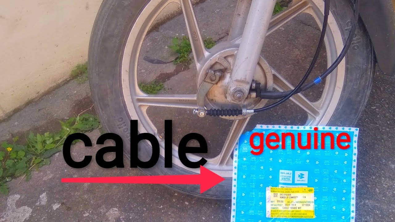 Platina bajaj genuine front brake cable price | bajaj genuine parts