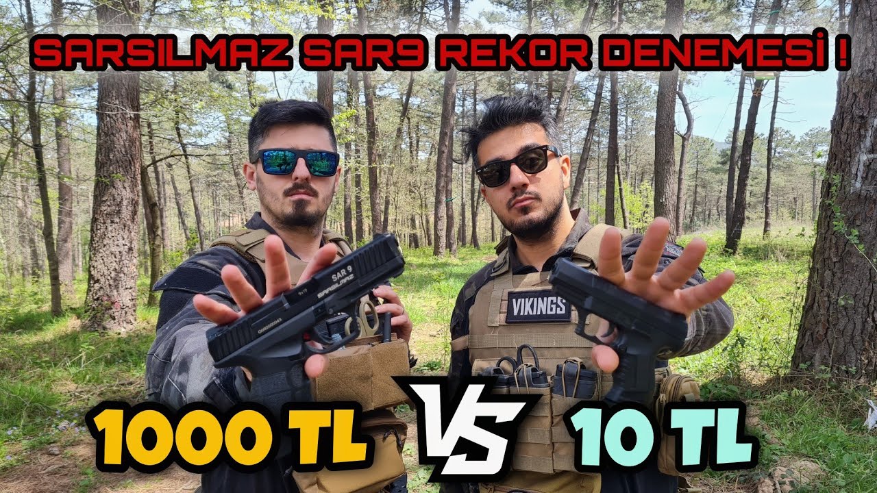 10 TL VS 1000 TL SARSILMAZ SAR 9 TABANCA İNCELEMESİ ! SAR 9 İLE REKOR DENEMESİ  !