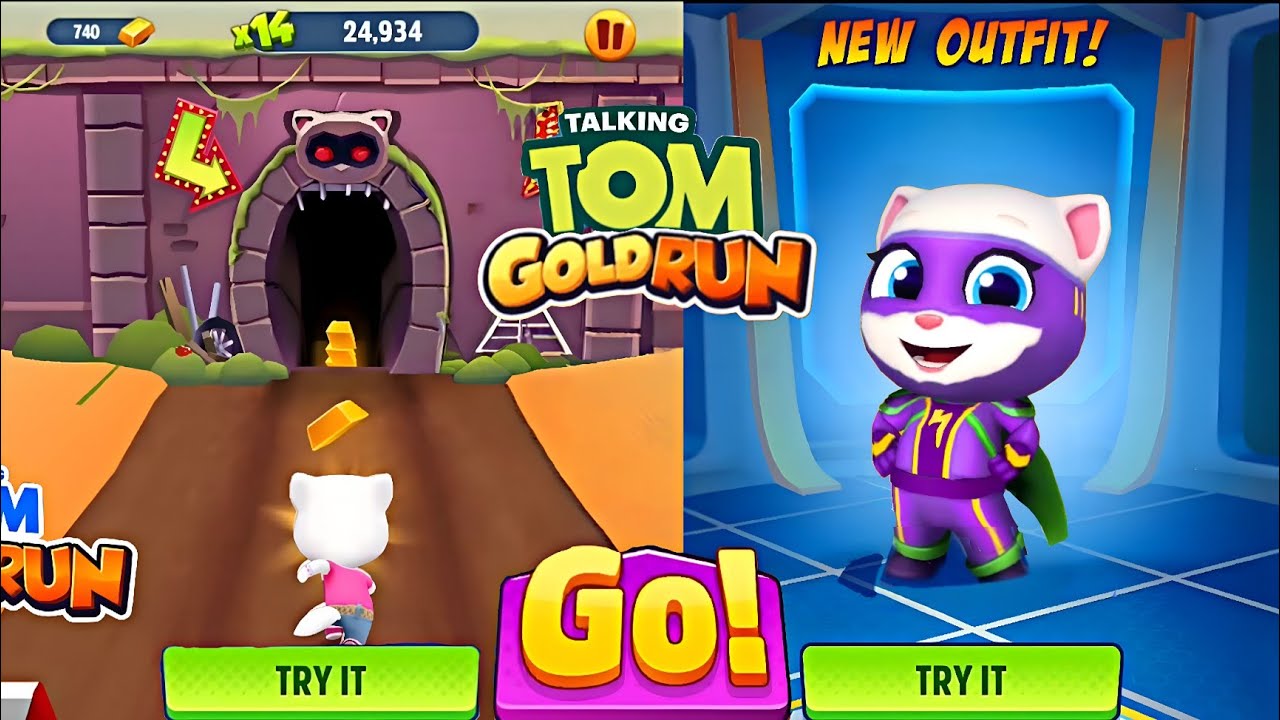 Who Wins? 🏆 Talking Tom Gold Run vs Hero Dash (Full Speed!)